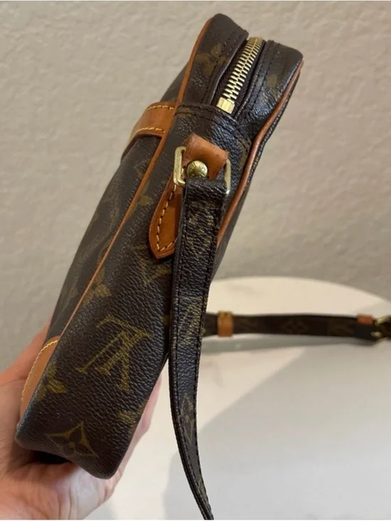 Louis Vuitton Brown Monogram Danube Crossbody Bag - Picture 6 of 15